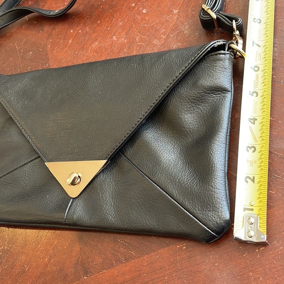 Vintage leather purse with removable adjustable strap - Picture 9 of 9